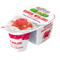 OSM Piątnica - serek wiejski smakowy - Serek wiejski z malinami i zurawina 150g