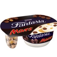 Danone - jogurty - Jogurt kremowy z kawalkami mars 104g