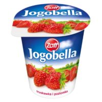 Zott - jogurt owocowy, deser - Jogobella Jogurt truskawka i poziomka 150g