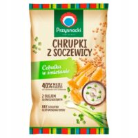 Przysnacki – chrupki - Z soczewicy o smaku cebulki w śmietanie 80g