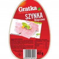 Sokołów - Konserwy - SZYNKA WIEPRZOWA 455g GRATKA