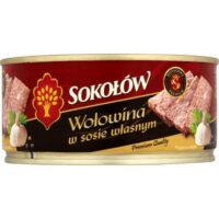 Sokołów - Konserwy - WOŁOWINA W SOSIE WŁASNYM PREMIUM 300g