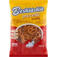 Beskidzkie – paluszki, precelki - PRECLE Z SOLĄ 140G