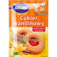 Delecta, Gellwe, Celiko, Prymat – Cukier - CUKIER WANILINOWY 16G