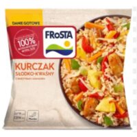 Frosta - dania gotowe - Kurczak słodko kwaśny 450g
