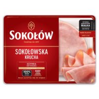 Sokołów – wędliny - KRUCHA SZYNKA GOTOWANA 160G