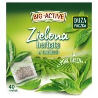 Herbapol, Big-Active – Herbata zielona - Zielona w torebkach 72g