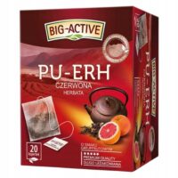 Big-Active (Herbapol) Herbata owocowa - Czerwona o smaku grejpfrutowym 36g