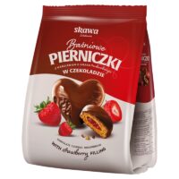 Tago, Skawa- pierniczki - Pierniczki w Czekoladzie Baśniowe z Nadzieniem o Smaku Truskawkowym 150g
