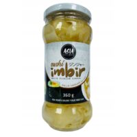 Asia Kitchen- sushi, zestaw, wodorosty, grzyby - Imbir marynowany 360g biały