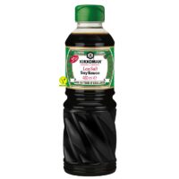 Kikkoman - sosy sojowe - Sos sojowy warzony less salt 480ml