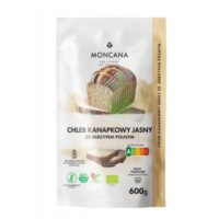 Produkty MONCANA - Mąka na Chleb Bezglutenowy Kanapkowy ze Skrzypem Polnym 600g