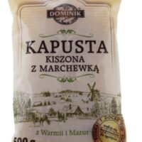 Warzywa - Przetwory warzywne - Kapusta Kiszona z Marchewką 600g