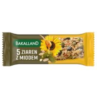 Bakalland – batony - 5 ziaren z miodem 40g