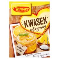 Gellwe,Winiary – dodatki do ciasta - KWASEK CYTRYNOWY 50G