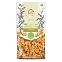 Makaron Bartolini Eko – makaron warzywny - Eko z ciecierzycy 250g świderek nr 2