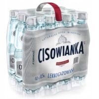 Woda Cisowianka - Woda lekkogazowana, 12szt, 500ml