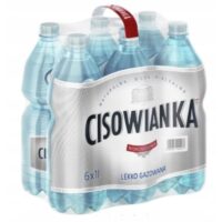 Woda Cisowianka - Woda lekkogazowana, 6szt, 1l