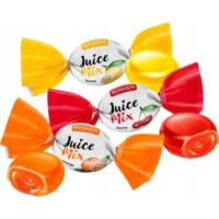 Cukierki karmelki, landrynki - Juice Mix Karmelki z nadzieniem 200g