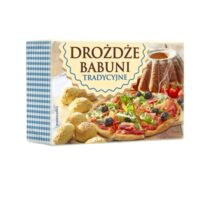 Henglein - ciasto francuskie, spody do pizzy - Drożdże świeże 100g DROŻDŻE BABUNI