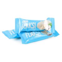 Roshen, Wedel, Kinder – Cukierki - Flaksi cukierki o smaku kokosowym z płatkami waflowymi 200g