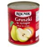Gruszki konserwowe w syropie 850ml