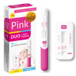 Testy Ciążowe, Owulacyjne Strumieniowe Płytkowe - PINK DUO Płytkowy + Strumieniowy