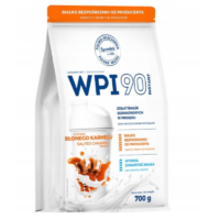 Odżywki białkowe - Spomlek - Izolat Białka WPI90 700g Koncentrat Białka Serwatkowego Spomlek Słony Karmel