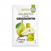 Emix – galaretka, galaretki - Gruszka 75g