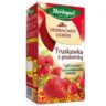 Herbata owocowa truskawka z poziomka herbaciany ogrod 20*2,5g