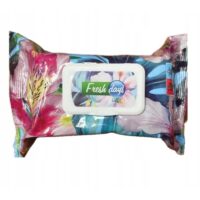 Fresh Days-Chusteczki - TROPICAL Chusteczki nawilżane 120 szt. z klipsem JUMBO PACK