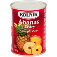 Rolnik - Ananas plastry 580ml