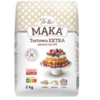 Mąki Żabczyńscy - Tota! MĄKA PSZENNA TYP 405 (tortowa EXTRA) 2kg