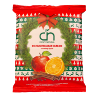 Suszone Zdrowe Przekąski Chipsy Owocowe, Crispy Natural - Rozgrzewające Jabłko 50g