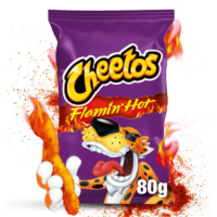 Chipsy Lay's Doritos Star Snaki Cheetos - Cheetos Crunchos Flamin’ Hot