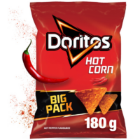 Chipsy Lay's Doritos Star Snaki Cheetos - Doritos Hot Corn 180g
