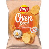 Chipsy Lay's Doritos Star Snaki Cheetos - Chipsy Lays Oven Baked Kurki w Kremowym Sosie 110g