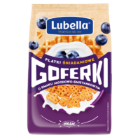 Płatki Śniadaniowe - Goferki Jagodowo Śmietankowe 400g