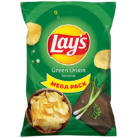 Chipsy Lay's Doritos Star Snaki Cheetos - Chipsy Lays Zielona Cebulka 200g