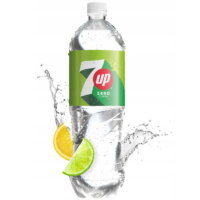 Pepsi Mirinda 7Up - 7up Napój Gazowany o Smaku Cytrusowym Zero Bez Cukru 1,5l
