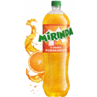 Pepsi Mirinda 7Up - Mirinda Napój Gazowany Smaku Pomarańczy 1,5l