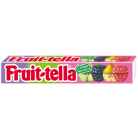 Mentos i Fruittella - Guma Rozpuszczana Fruittella Owocowy Ogród Wegańska o Smaku Owocowym 41g