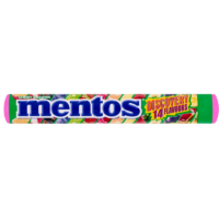 Mentos i Fruittella - Mentos Discovery Drażetki Cukierki Owocowe Mix 14 Różnych Smaków 37,5g