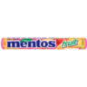 Mentos Fruit Owocowe Cukierki do Żucia Truskawka Cytryna Pomarańcz 38g