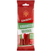 Sokołów - Kabanosy i Mięsne Przekąski - GOLD KABANOSY WŁOSKIE 100 G