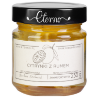 Eterno - Syropy - Cytrynki z Rumem w Syropie 230g
