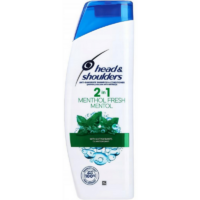 Szampony i Odżywki do Włosów - Head & Shoulders Szampon do Włosów 400ml Menthol Fresh 2w1