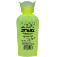Zmywacze do Paznokci - Lady Acetonowy Zmywacz do Paznokci 60ml Kwiatek