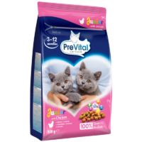 PreVital - Karma dla Kotów - PreVital Junior Karma Sucha Pełnoporcjowa dla Kociąt z Kurczakiem 0,95kg