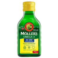 Trany Norweskie, Moller's - Cytrynowy 150ml, 1 szt.